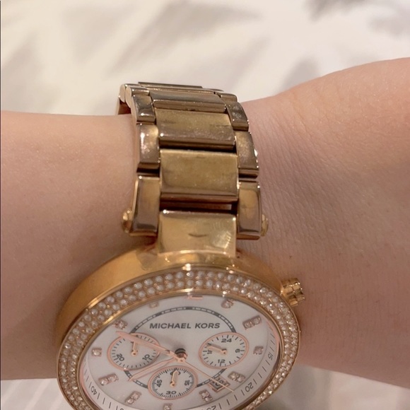 Parker Rose Gold-Tone Watch - Picture 4 of 5